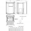 Przemiennik częstotliwości 1-fazowy 1,5 kW 230V AC Delta Electronics VFD7A5MS21MNSAA